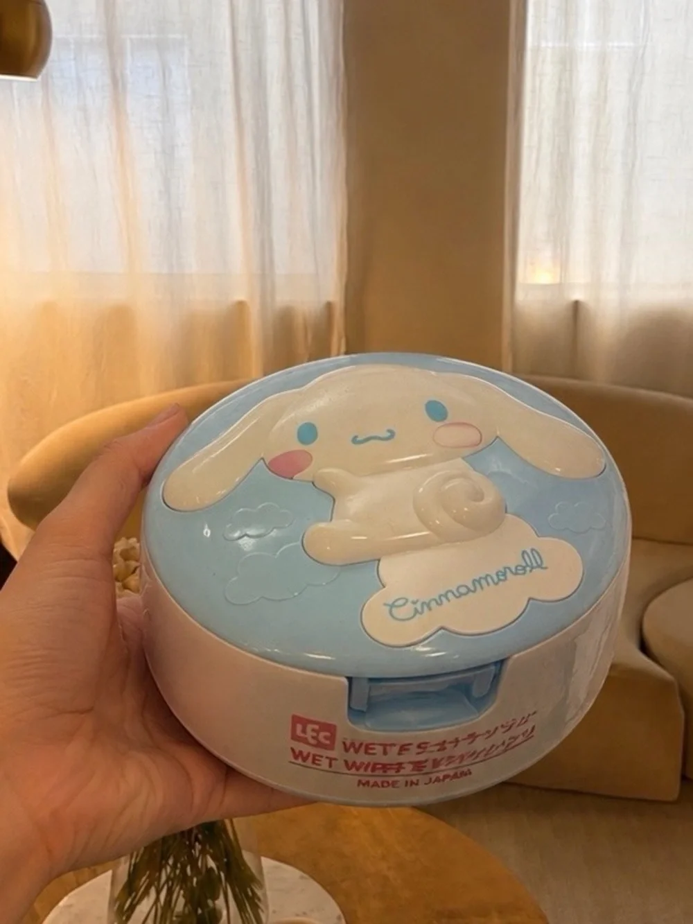 Cinnamaroll Wet Wipes Dispenser